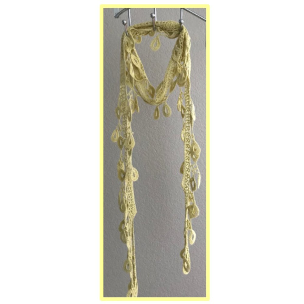 NEW Handmade 65% Silk & 35% Linen Scarf